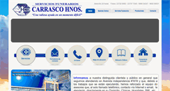 Desktop Screenshot of funerariacarrasco.cl